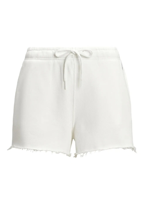 Polo Ralph Lauren frayed hem shorts - White