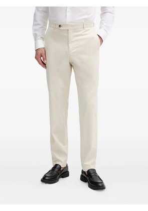BOSS pressed-crease trousers - Neutrals
