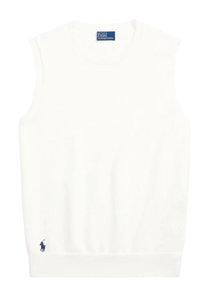 Polo Ralph Lauren fine-knit vest - White