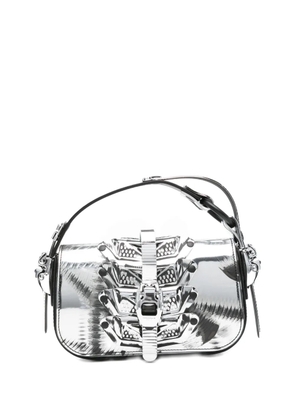 Innerraum metallic-buckle patterned tote bag - Silver