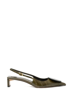 Jacquemus Duelo slingback pumps - Green