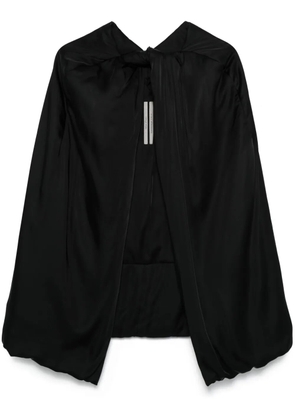 Rick Owens Masto cape - Black