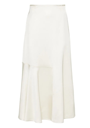 Jil Sander high-waisted panelled midi skirt - Neutrals
