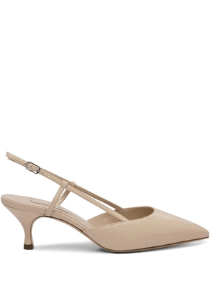Casadei 50mm Julia pumps - Neutrals