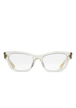 KHAITE cat-eye frame glasses - Neutrals