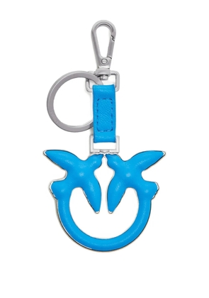 PINKO sheepskin keyring - Blue