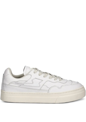 Stepney Workers Club leather sneakers - White