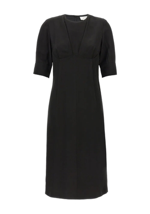 Sportmax short-sleeve crew-neck dress - Black