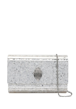 Kurt Geiger London embellished chain shoulder bag - Silver