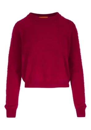 Guest In Residence crew-neck cashmere sweater - Red