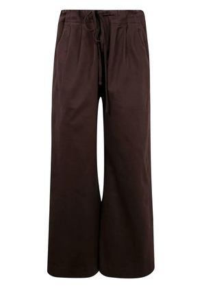 ENTIRE STUDIOS Cinch wide-leg trousers - Brown