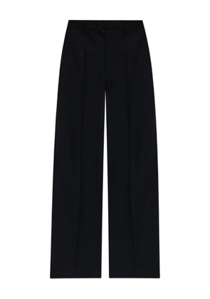 Jil Sander front-pleated wool trousers - Black