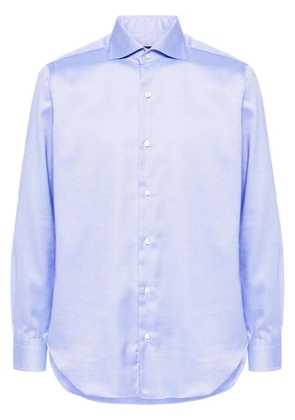 Barba cotton shirt - Blue