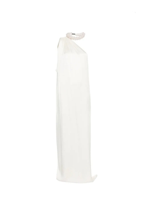 Stella McCartney one-shoulder maxi dress - White