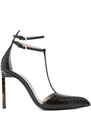 TOM FORD 105mm T-strap pumps - Brown