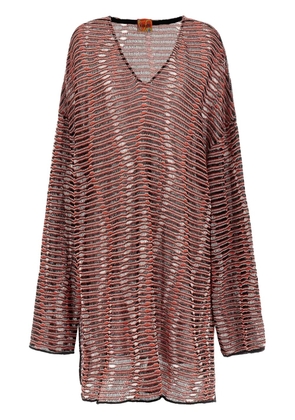 VITELLI Wave Jacquard sweater - Brown