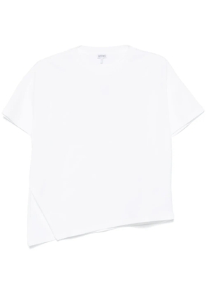LOEWE Anagram-embroidered T-shirt - White