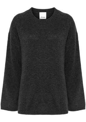 Allude cashmere crew-neck sweater - Grey