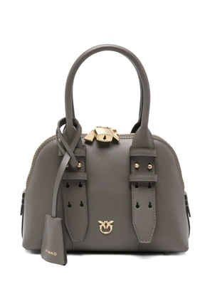 PINKO buckle-detailing shoulder bag - Grey
