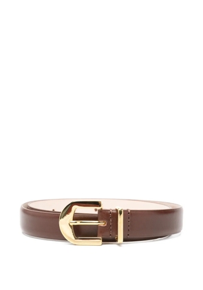 Déhanche Indus gold-tone hardware belt - Brown