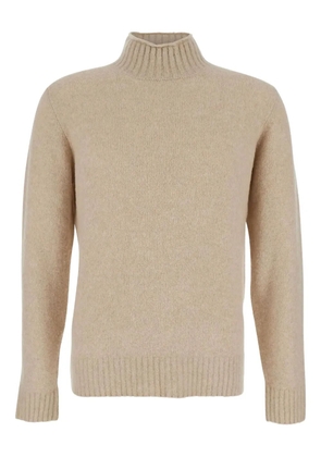 Kangra turtleneck ribbed-trim sweater - Neutrals