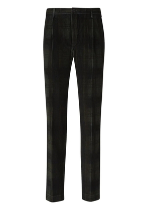 Incotex cotton corduroy trousers - Green