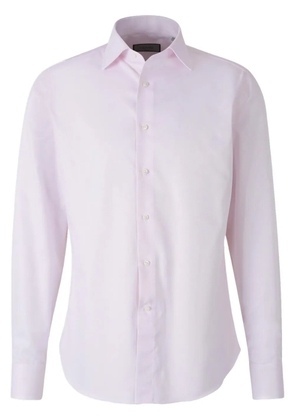 Canali spread-collar shirt - Pink