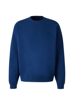 Canada Goose embroidered sweatshirt - Blue