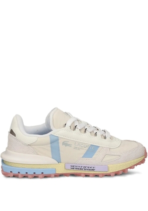 Lacoste Elite Active panelled-suede sneakers - White