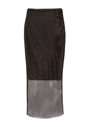 Sportmax crystal-embellished midi skirt - Black