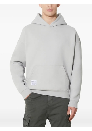 Alpha Industries Logo Backprint hoodie - Grey
