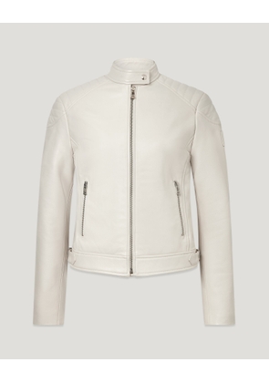 Belstaff Mollison Jacket Women's Matt Nappa Natural Size UK 4