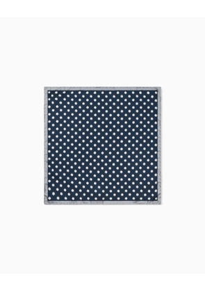 ASV printed silk pocket square