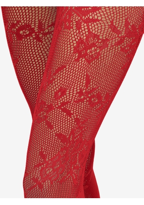 MCQUEEN - Floral Lace Tights - Item 8467703400Q6500