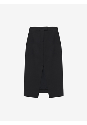 MCQUEEN - Cutaway Pencil Skirt - Item 848863QJAFK1000