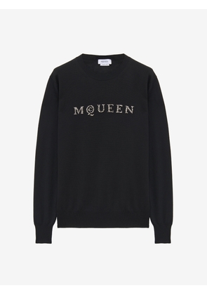MCQUEEN - Mirror McQueen Logo Jumper - Item 848954Q1BFO1011