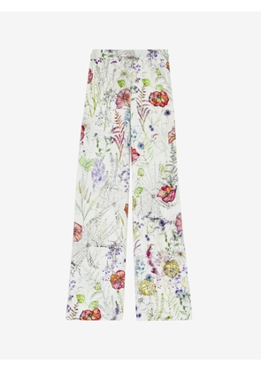 MCQUEEN - Meadow Floral Print - Item 819000QZAQV9015