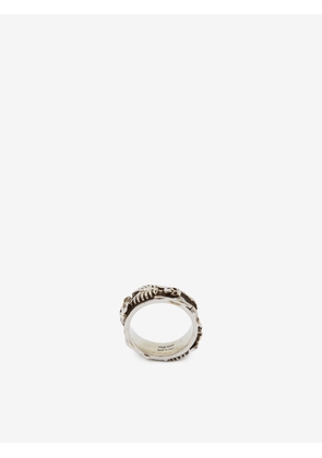 MCQUEEN - Dancing Skeleton Ring - Item 855356J160Y0446