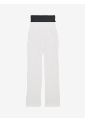 MCQUEEN - High-waisted Tailored Trousers - Item 858534QJAAC9016