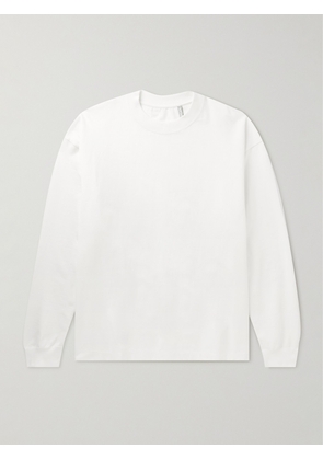 Kaptain Sunshine - Suvin Supima Cotton-Jersey T-Shirt - Men - White - 40