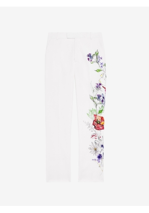 MCQUEEN - Meadow Floral Single-breasted Jacket - Item 857129QWAAF9101