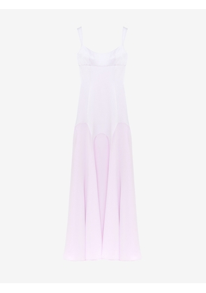 MCQUEEN - Satin Evening Dress - Item 852927QEAAL5147