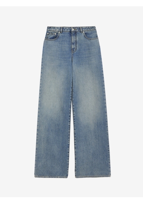 MCQUEEN - Wide Leg Jeans - Item 848913QMAD04383