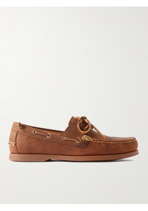 Polo Ralph Lauren - Merton Leather Boat Shoes - Men - Brown - UK 7