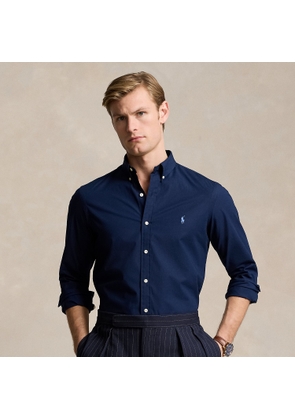 Slim Fit Stretch Poplin Shirt