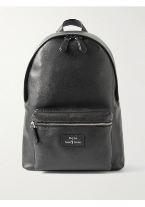 Polo Ralph Lauren - Full-Grain Leather Backpack - Men - Black