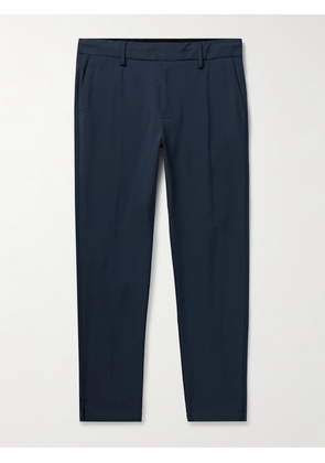 James Perse - Golf Slim-Fit Stretch Cotton-Blend Trousers - Men - Blue - 1