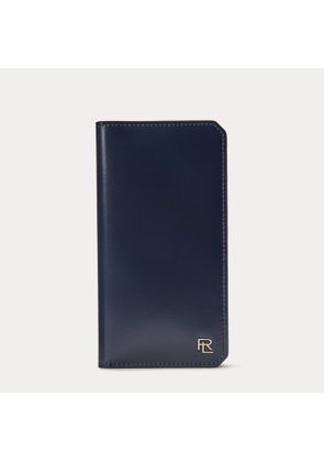 RL Box Calfskin Vertical Wallet