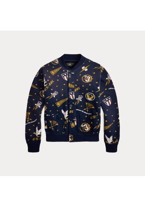 Fleece Graphic Jacket