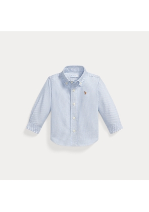 Striped Cotton Oxford Shirt